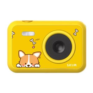 Cámara para niños SJCAM Funcam, fotos y videos, 12MP FULL HD, marcos, filtros, juegos, amarillo
