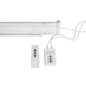 Ecran Pantalla para Proyector 100″ Retráctil Electrónico, Blanco mate