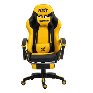 Silla gamer NXT Modelo COMICS Pro tapiz cuero PU, máx. 200 kg, inclinación 155°, diseño Nitro