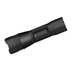 Linterna led de aluminio Roadtrip VL-3671 a pilas, 350 lúmenes, negro