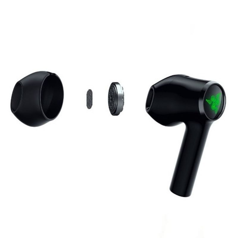 Audífonos Razer Hammerhead True Wireless X TWS IPX4, piezas del audífono