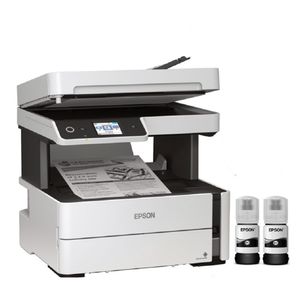 Impresora multifuncional Epson ET-M3170, conexión wifi, monocromática + 2 botellas de tinta