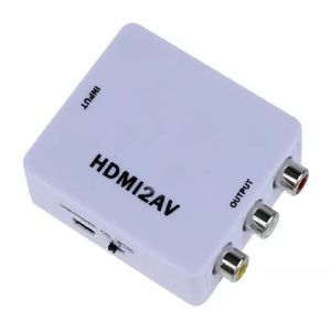 Adaptador Genérico HDMI a rca, macho a hembra, blanco