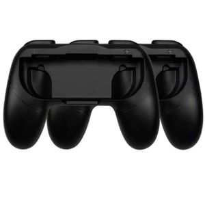 2 und adaptador Grips Joy Cons mando Nintendo Switch, agarre negro