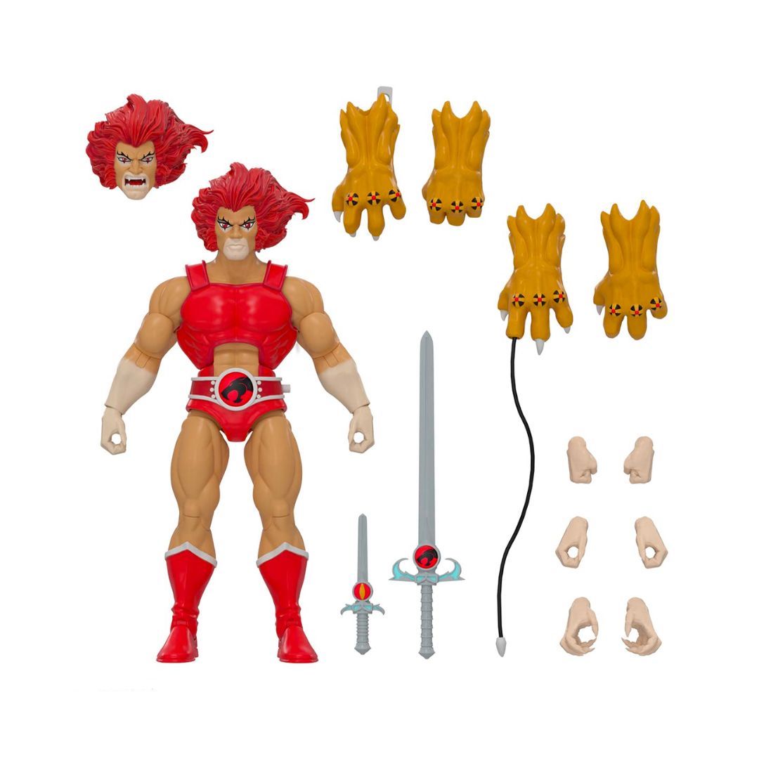 Figura coleccionable Super 7 Thundercats Leono Rojo Coolbox