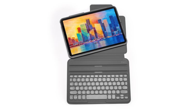 Teclado y Case ZAGG Pro Keys con Trackpad para iPad Pro 12.9'' (3a, 4a