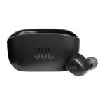 Reacond. Audífonos JBL Wave 100 TWS 5h negro, frontal