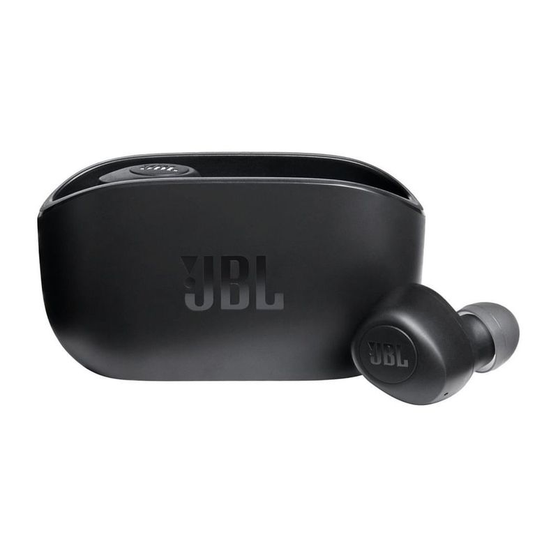 Reacond. Audífonos JBL Wave 100 TWS 5h negro, frontal