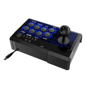 Arcade Joystick 7 en 1, compatible PS4 y PS3, Switch, Xbox One/360, PC, negro
