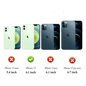 Protector de cámara para iPhone 12, transparente con borde negro