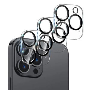 Protector de Cámara para iPhone 13 Pro / iPhone 13 Pro Max, Transparente Con Borde Negro