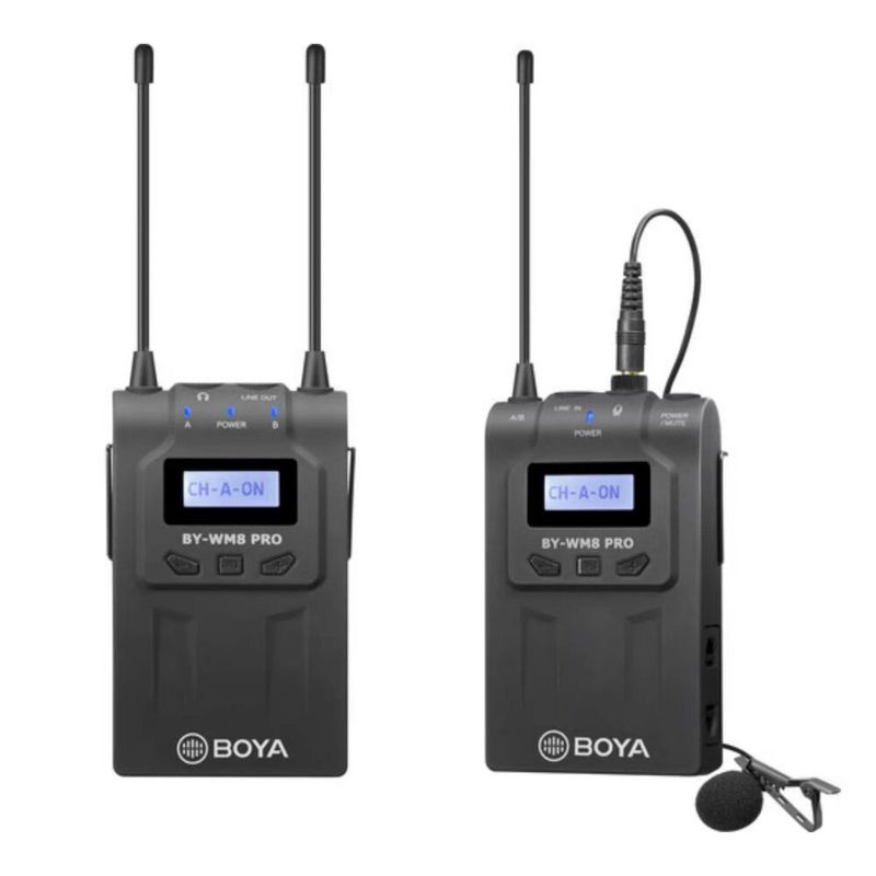 Micrófono Boya BY-WM8 Pro K1 inalámbrico UHF
