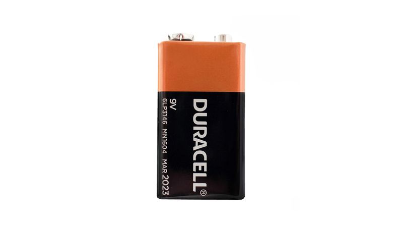 Batería alcalina Duracell 9V x1