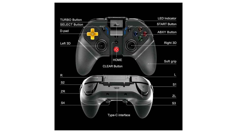 Mando Gamepad para Celular PC Switch PS3 Android Ios Windows BT 5 ípega PG  9218 - Promart