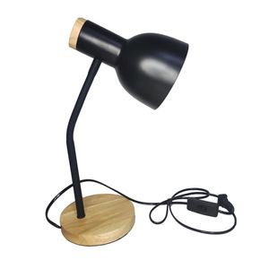 Lampara De Escritorio Flexible Negro
