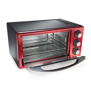 Horno eléctrico Oster TSSTTV15LTR 1500w, 15 litros, máx. 230°C, rojo
