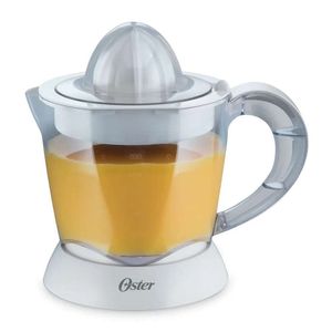 Exprimidor de cítricos Oster FPSTJU407W 25w, 1 litro, cuchillas de acero inoxidable, color blanco