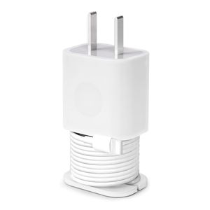 Protector de cargador Genérico silicona, enrollador de cable de datos, blanco