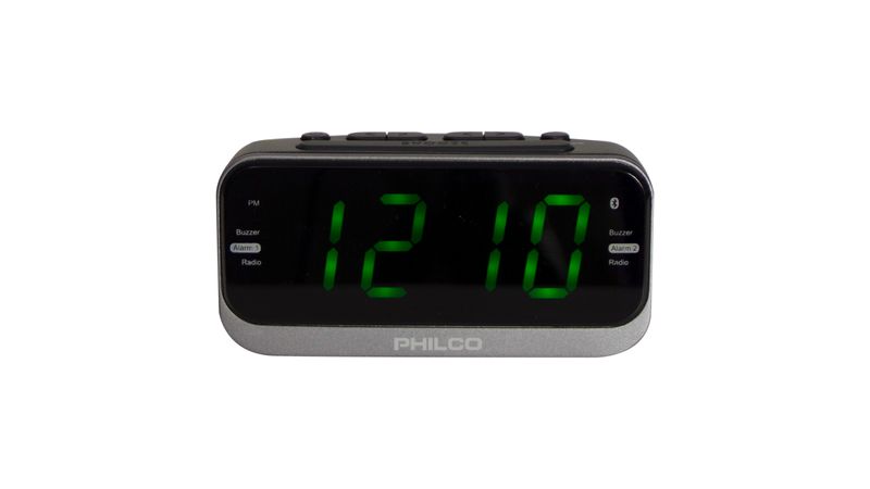 Radio Reloj Despertador Con Alarma Dual Philco PAR1006/GR - PHILCO