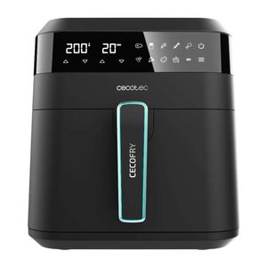 Freidora de aire Cecotec Cecofry Experience 6000 1700w, 6 litros, negro