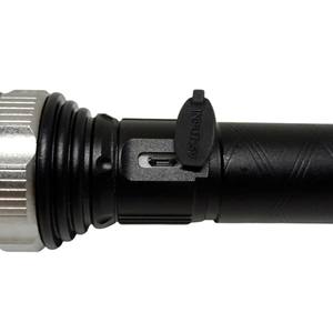 Linterna led Opalux OP-4927N 3W, recargable, 600 lúmenes, negro