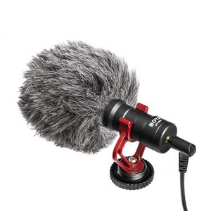 Micrófono Boya BY-MM1, cardiodie condensador, compatible con cámaras, celulares y grabadoras
