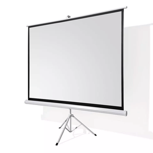 Ecran Pantalla para Proyector 120″ con Trípode Blanco Mate