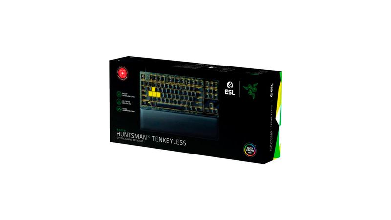 TECLADO GAMER RAZER HUNTSMAN V2 ANALOG OPTICAL SWITCH NEGRO ESPAÑOL 