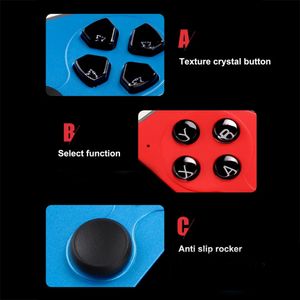 Consola Portátil X12, pantalla 5.1", contiene 10 mil juegos, rojo con azul