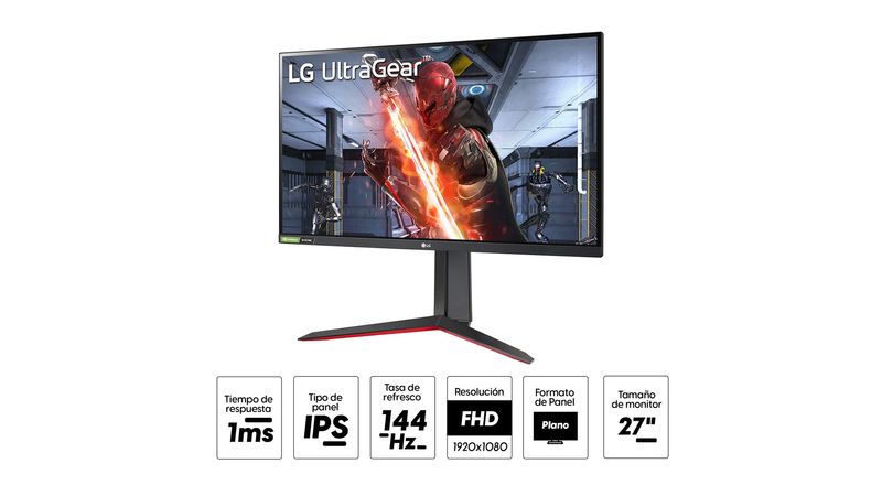 Comprar Monitor gaming LG UltraGear 27 - Tienda LG