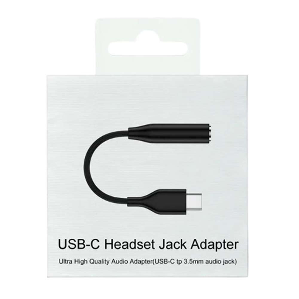 Adaptador USB-C a Audífonos Aux Jack 3.5mm Baseus