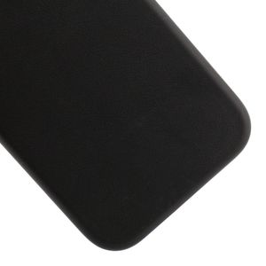 Case para iPhone 15 Pro, piel sintentica, con MagSafe para carga inalámbrica, para accesorios magnéticos, negro