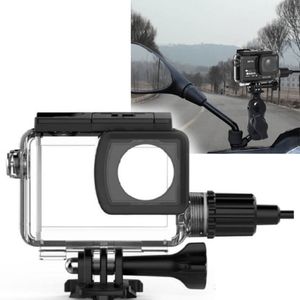 Carcasa SJCAM para cámaras SJ8 series para moto con salida de cable USB para cargador.