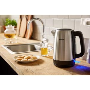 Hervidor Philips HD9350_90 2200w, 1.7 litros, apagado automático, plateado