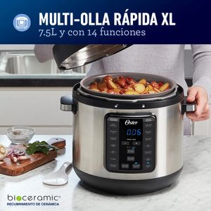 Multiolla Oster CKSTPCEC8801, capacidad 7,5 litros, 14 funciones preprogramadas