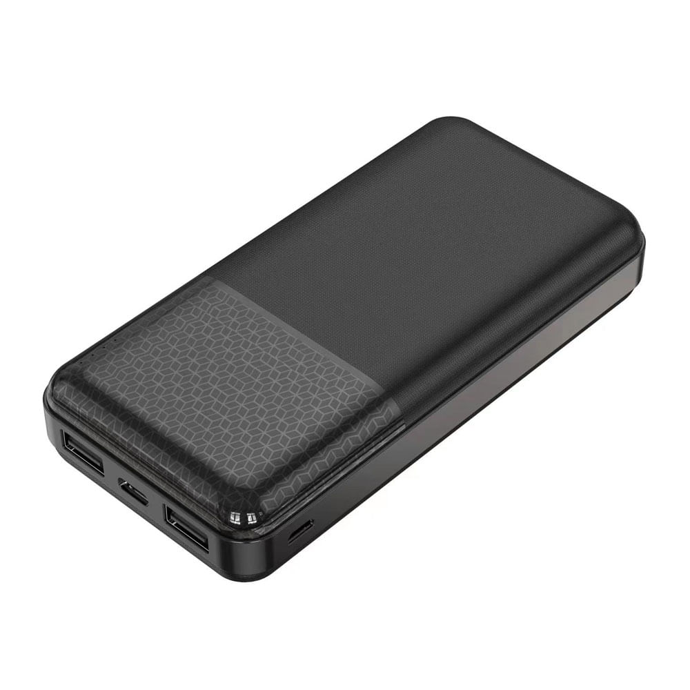 Batería externa G Mobile inalámbrica, 20000 mAh, 20W, 1 puerto tipo c, 1  puerto micro usb, 2 puerto usb, negro - Coolbox