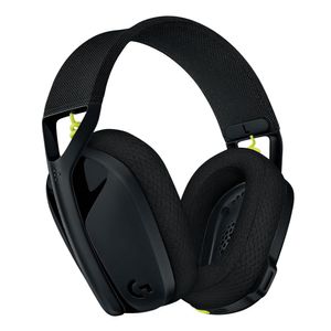 Audífonos gamer inalámbrico Logitech G435 Lightspeed, conexión bluetooth y usb, 45 ohm, sensibilidad: 83.1 dB, PC y consolas, negro