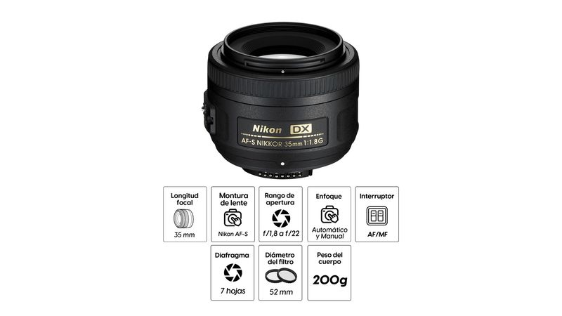 Nikkor 35mm 1.8 online tiendas