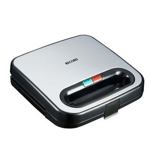 Sandwichera Record REC-INSAC101, 750 watts, capacidad 2 sandwiches, regulador de temperatura