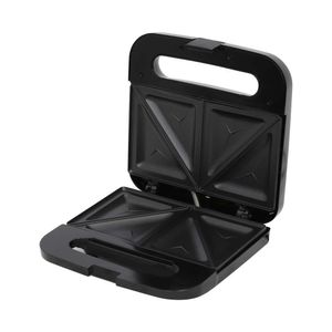 Sandwichera Record REC-INSAC101 750W, capacidad 2 panes, regulador de temperatura, negro