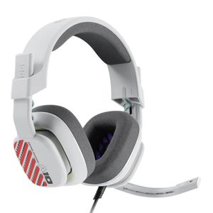 Audífonos gamer alámbrico Astro A10 (Gen2) conexión jack 3.5 mm, multiplataforma, diadema flexible, sensibilidad: 102 dB SPL, blanco