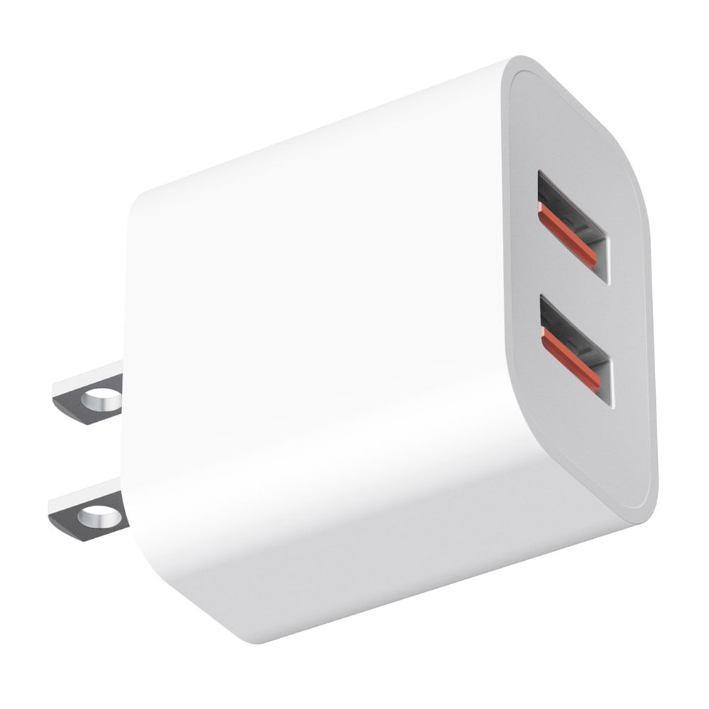 Cargador de pared + cable G Mobile tipo C a usb, 18W, carga rápida, 1m,  blanco - Coolbox