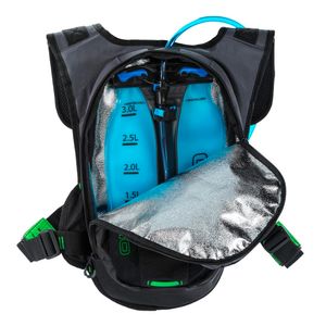 Mochila Atlas OGIO 122103.03, capacidad 3 litros, ergonómica, arnés multiajuste, negro