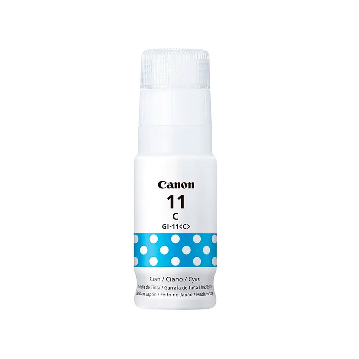 Botella de Tinta Canon GI-11 Cian G2160/G3160 70ml