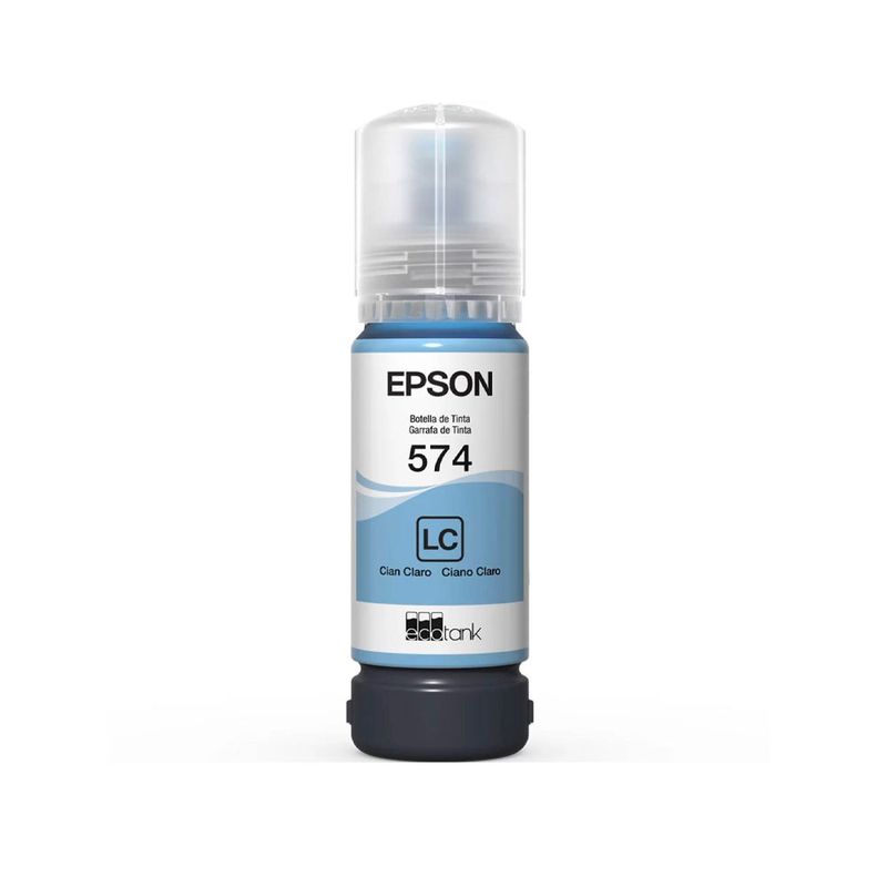 Botella de Tinta Epson T574520 Ligth Cian L8050