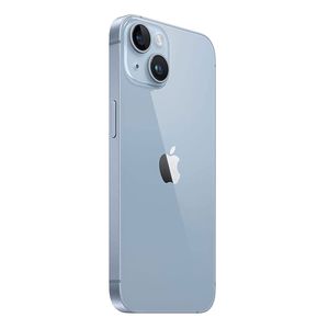 iPhone 14 c/CHIP 128GB, 6GB RAM, cámara principal 12MP + 12MP, frontal 12MP, 6.1", azul