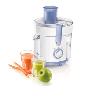 Extractor Philips Daily Collection HR1811_70, capacidad 500 ml, 2 velocidades, análogo, blanco