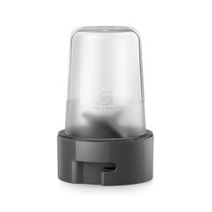 Mini licuadora personal Philips HR2604_80 350W, 2 velocidades, jarra de SAN 1 litro, plateado