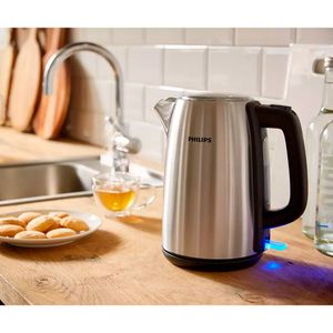 Hervidor Daily Collection Philips HD9351_90, 2200 watts, capacidad 1.7 litros, plateado
