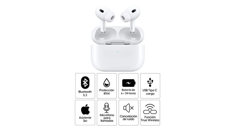 Apple Auriculares Inalámbricos Airpods Pro 2ª Generación